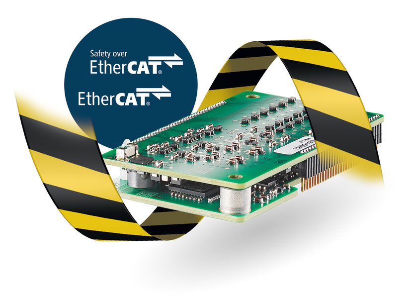 Funktionel sikkerhed i EtherCAT med Ixxat Safe T100/FSoE